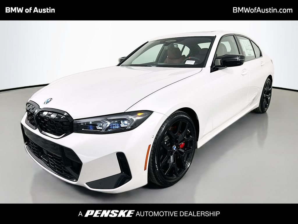 New 2026 Mineral White Metallic BMW M340i image 1