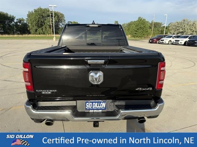 Used 2022 Diamond Black Crystal Pearlcoat Ram Limited image 5