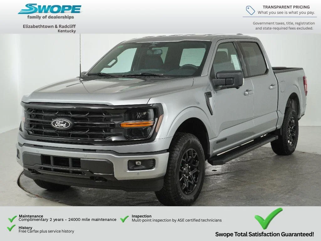 New 2026 Iconic Silver Metallic Ford XLT image 10