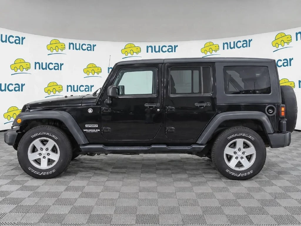 Used 2017 Black Jeep Unlimited Sport image 6