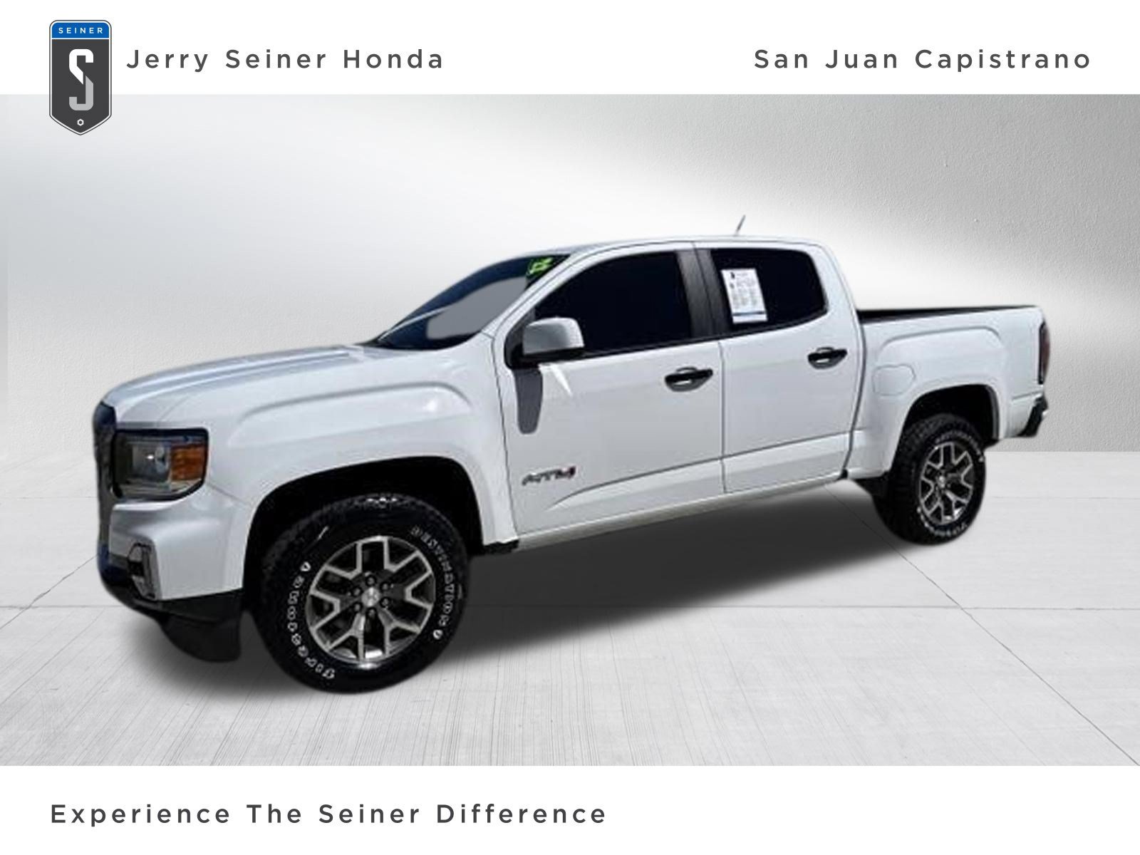 Certified Used 2022 Summit White GMC 4WD AT4 w/Leather image 1