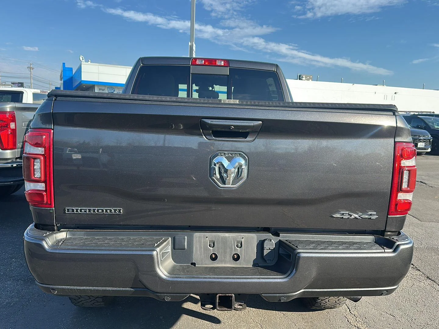 Used 2022 Granite Crystal Metallic Clearcoat Ram Big Horn image 3