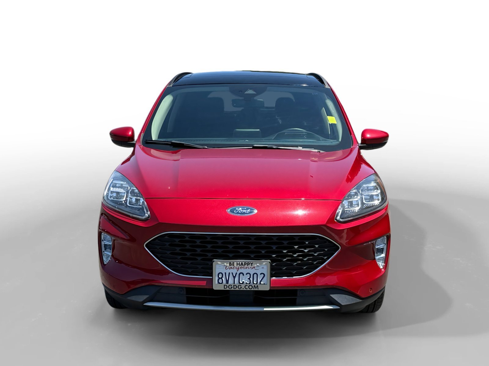 Used 2020 Red Metallic Ford Titanium image 8