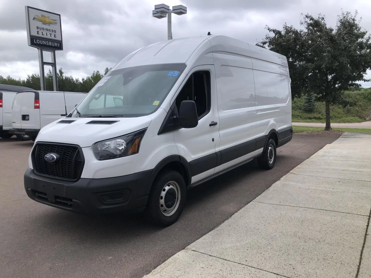Used 2025 White Ford T-250 148" EL Hi Rf 9070 GVWR RWD image 5