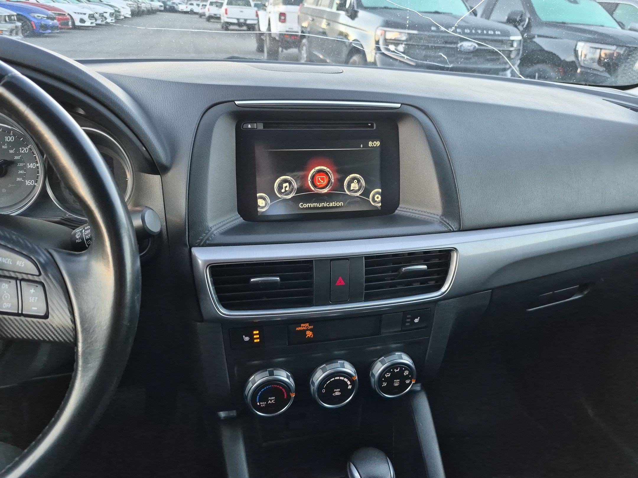 Used 2016 Crystal White Pearl Mazda Touring image 24