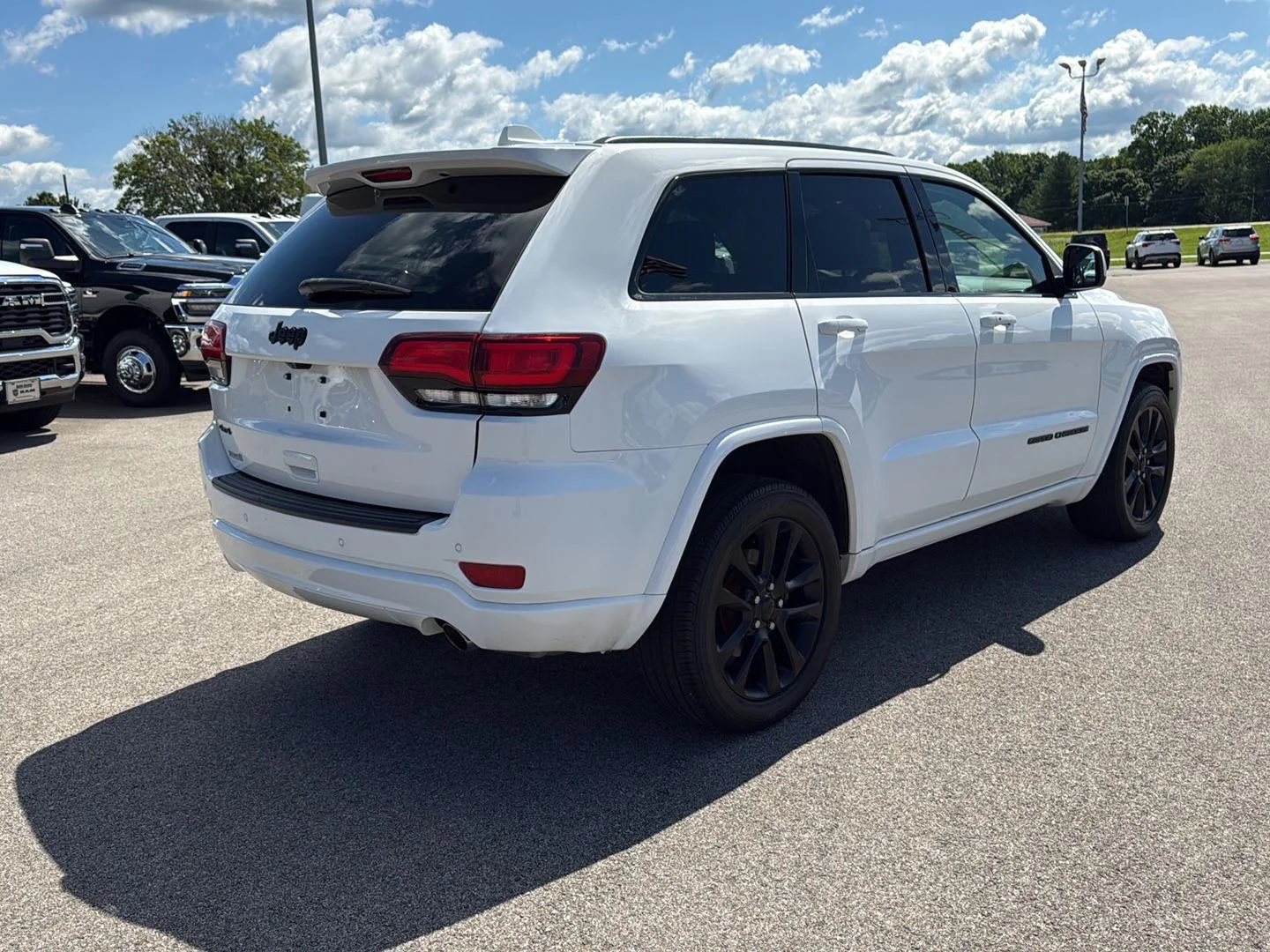 Used 2020 Bright White Clearcoat Jeep Altitude image 16
