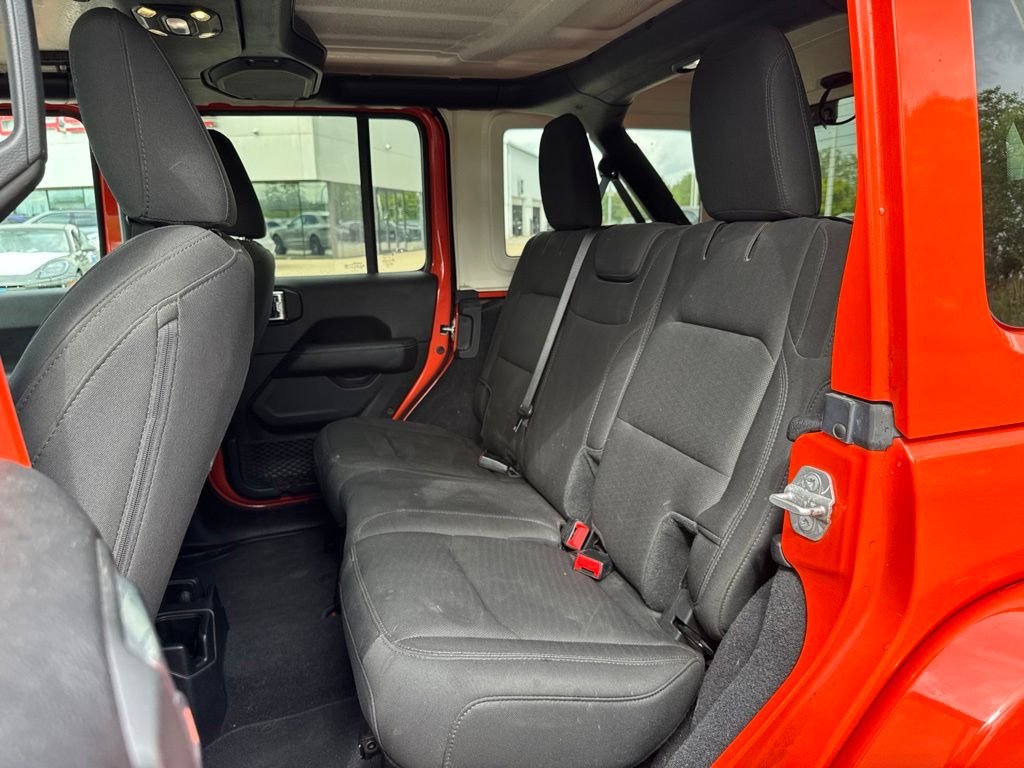 Used 2019 Orange Jeep Unlimited Sahara image 22