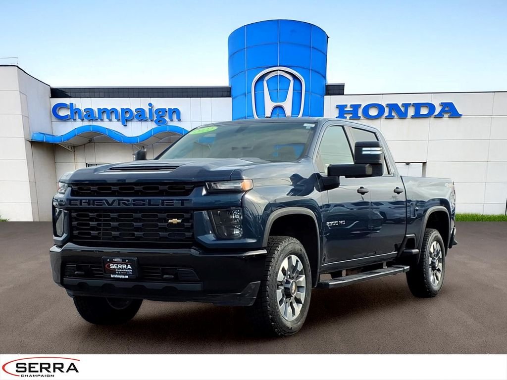 Used 2022 Northsky Blue Metallic Chevrolet Custom image 1