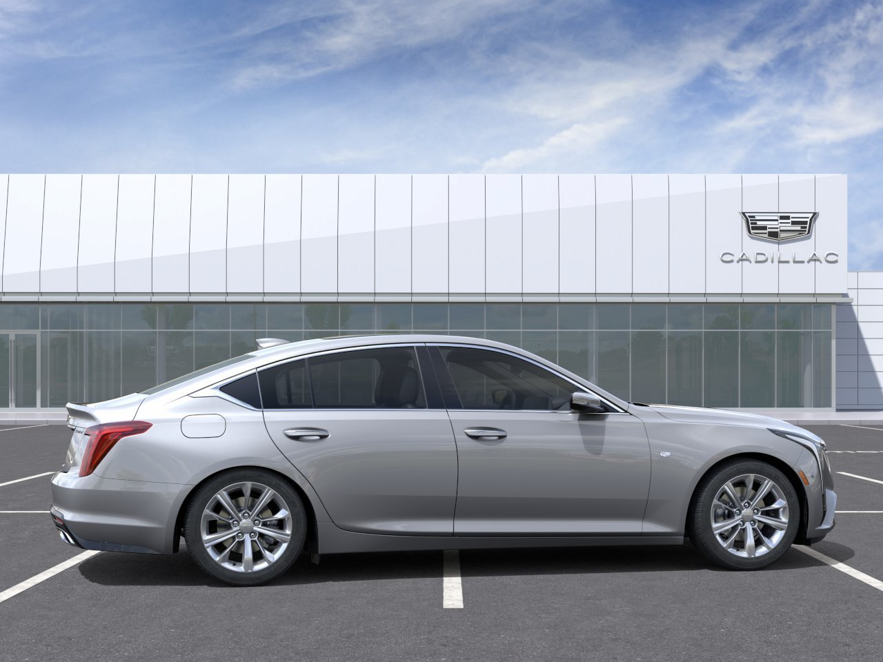 New 2026 Argent Silver Metallic Cadillac Premium Luxury image 5