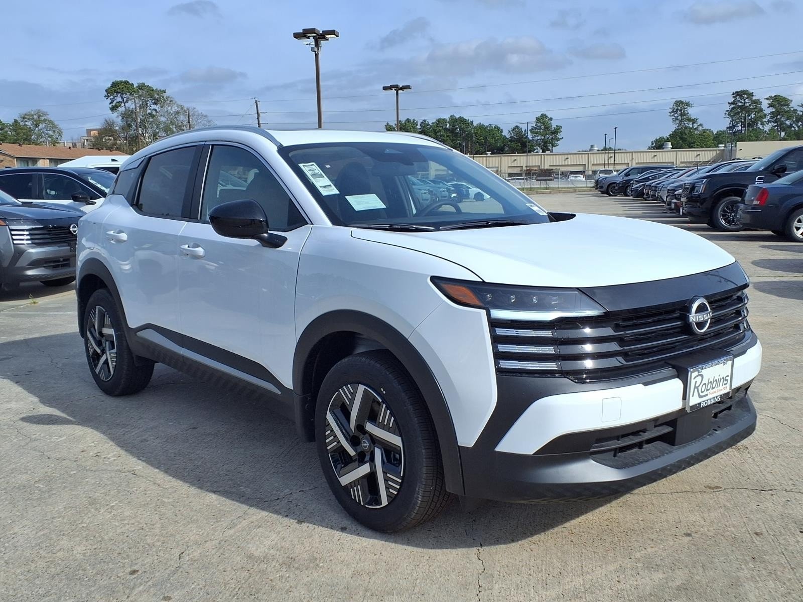 2026 Nissan Kicks SV White at Robbins Nissan