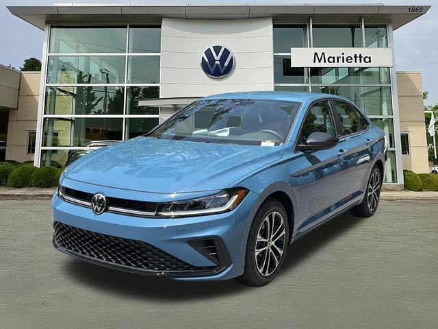 New 2026 Blue Volkswagen 1.5T Sport image 1