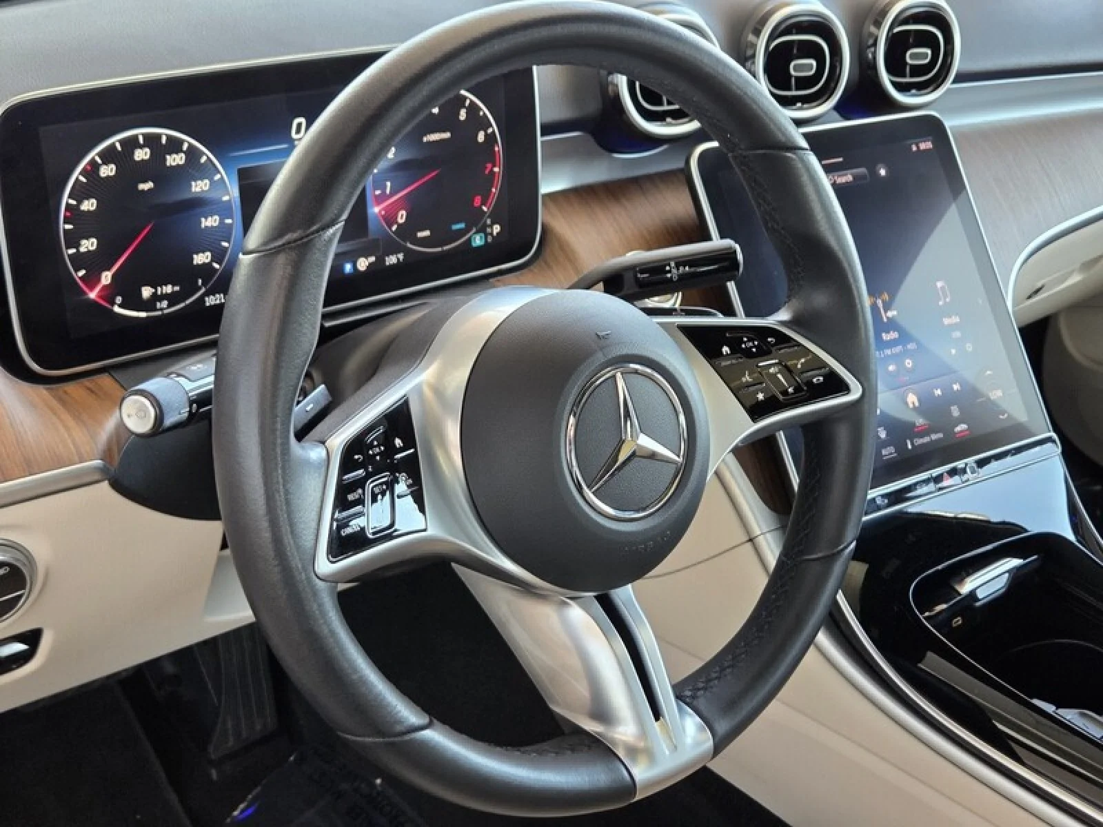 Certified Used 2024 Polar White Mercedes-Benz C 300 image 25