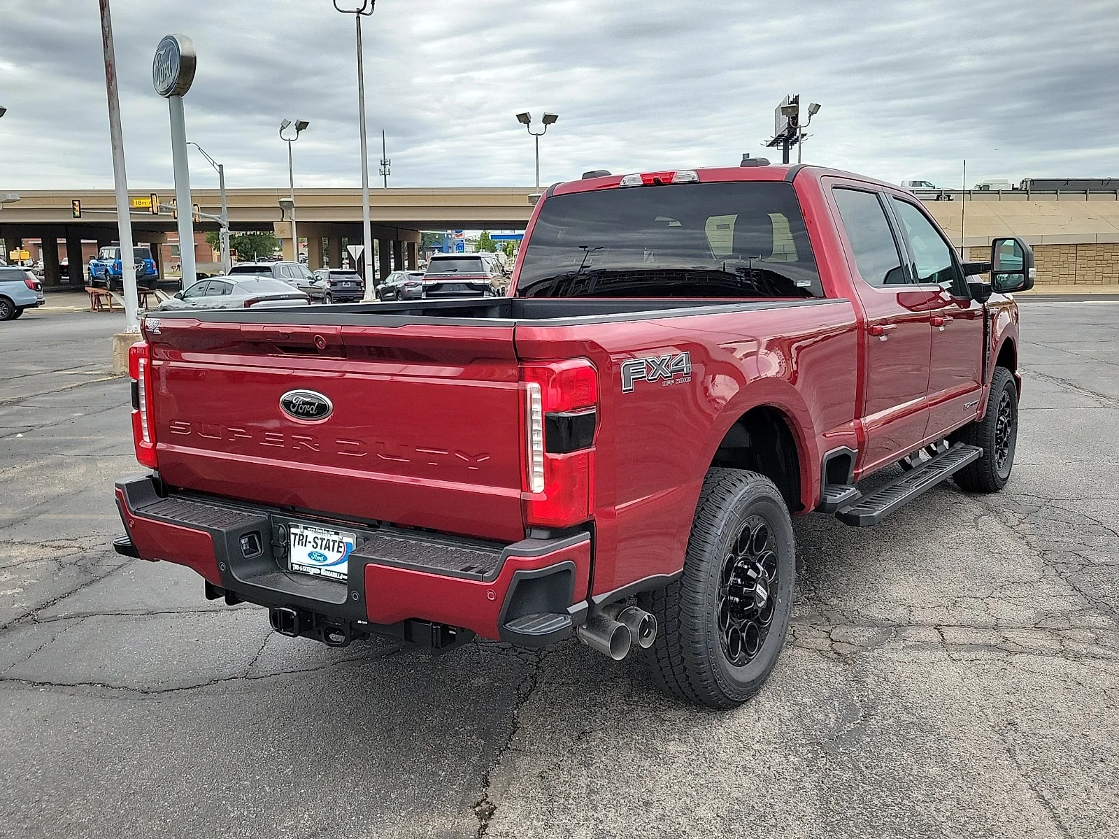 New 2026 Ruby Red Metallic Tinted Clearcoat Ford F-250&reg; XLT image 4