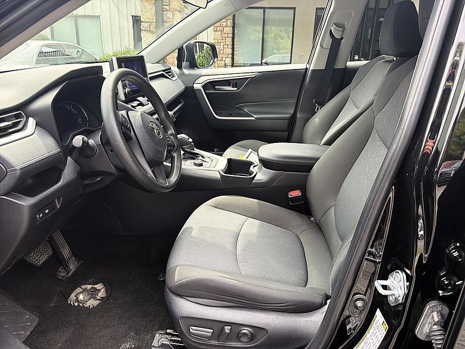 Used 2025 Midnight Black Metallic Toyota Hybrid XLE image 11