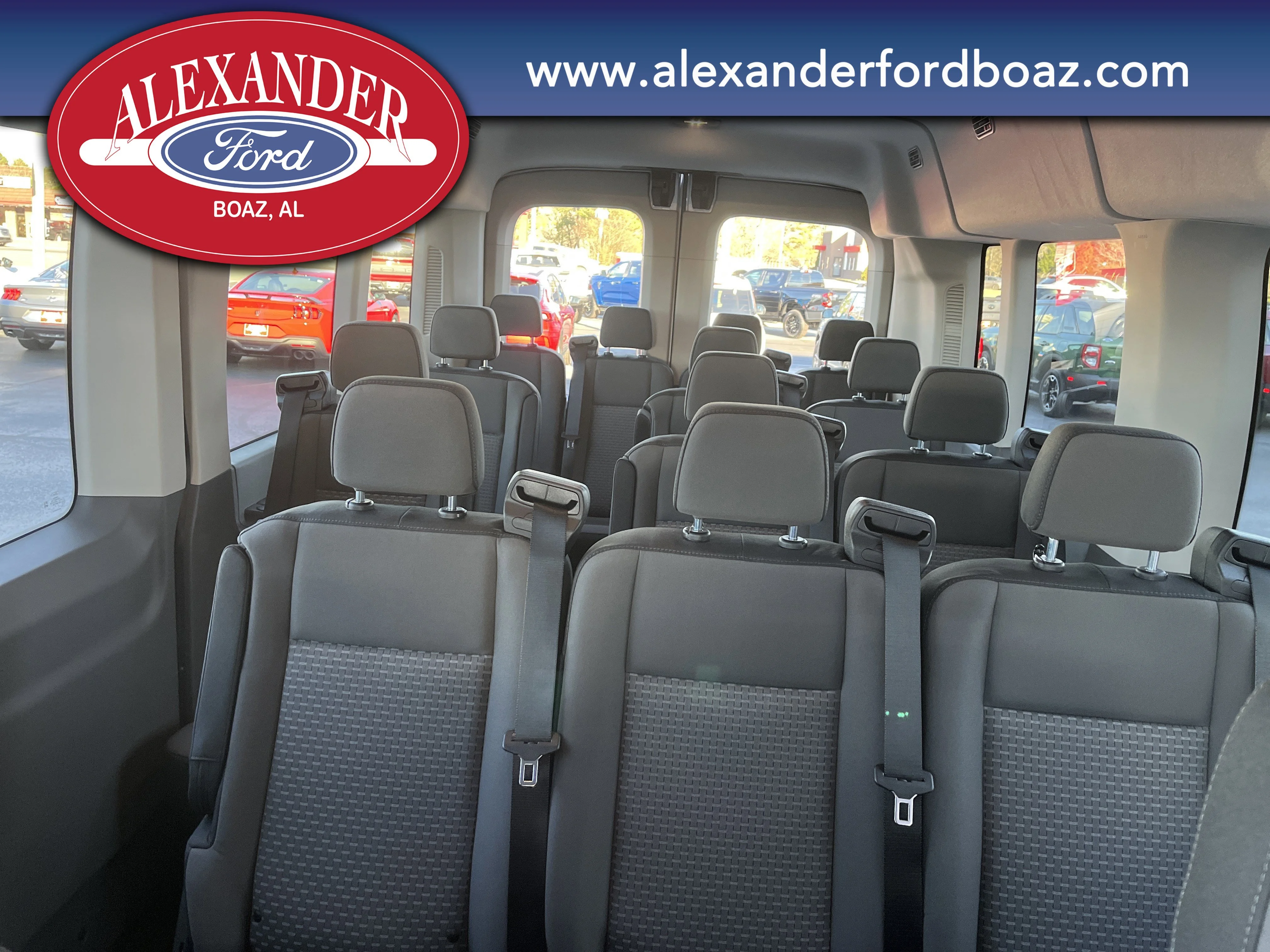 New 2026 Oxford White Ford Passenger Van XLT image 17