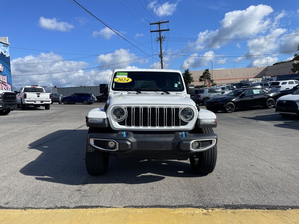Certified Used 2024 White Jeep Sahara 4xe image 5