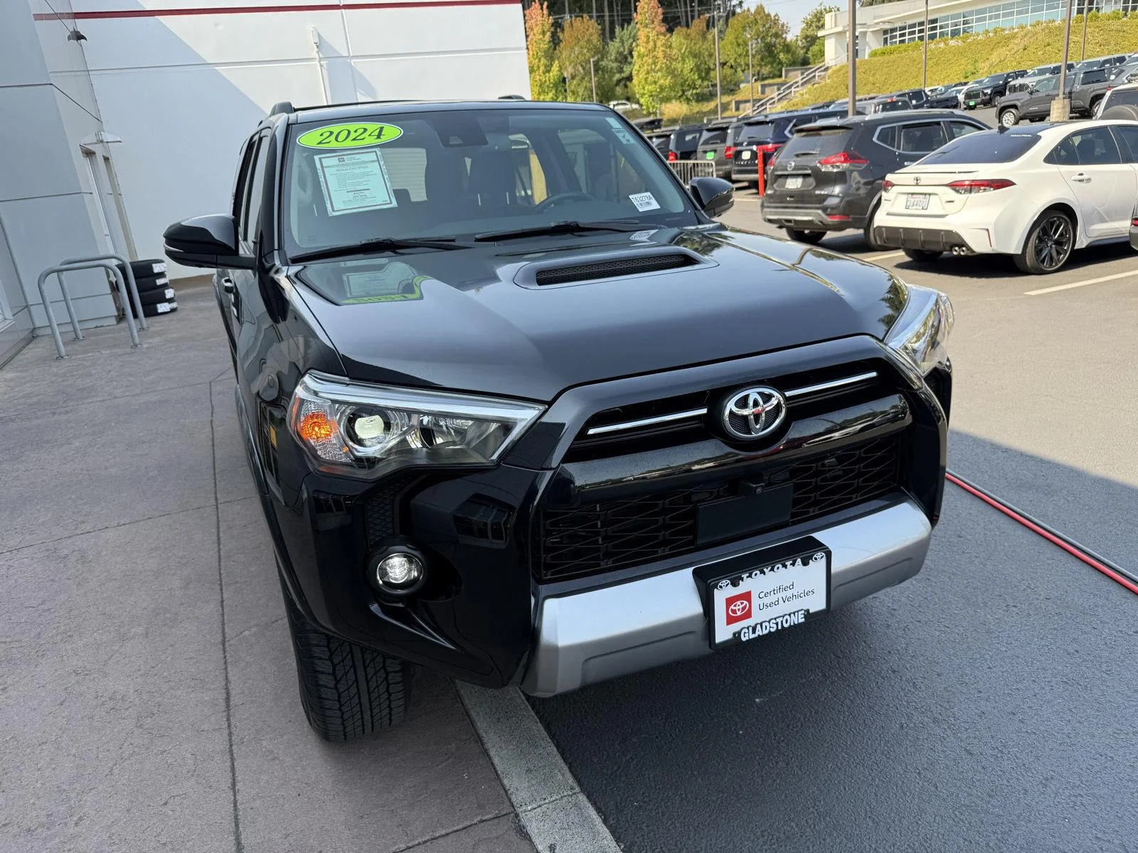 Used 2024 Midnight Black Metallic Toyota TRD Off Road Premium image 9