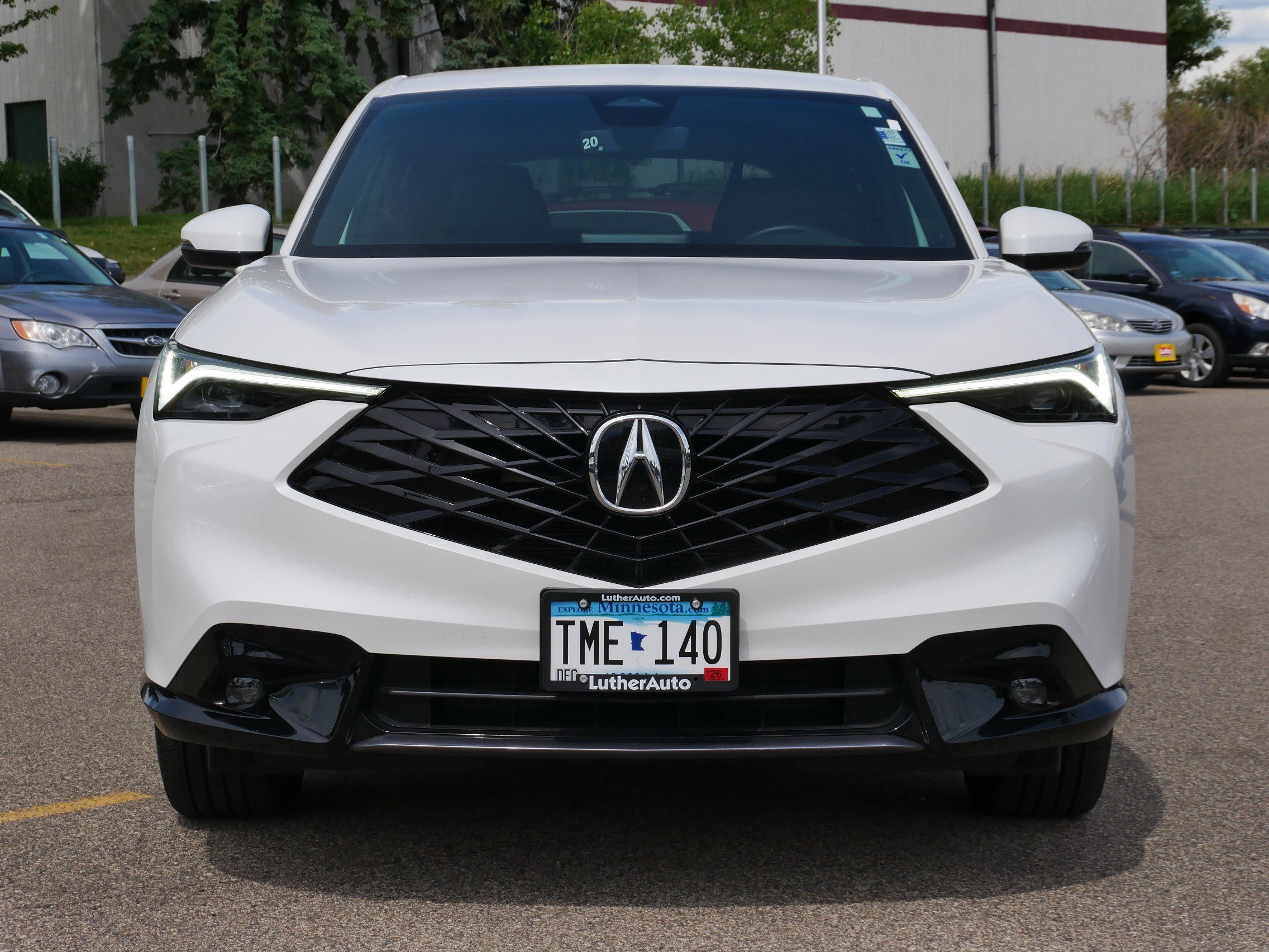 Used 2025 Platinum White Pearl Acura w/A-Spec Package image 2