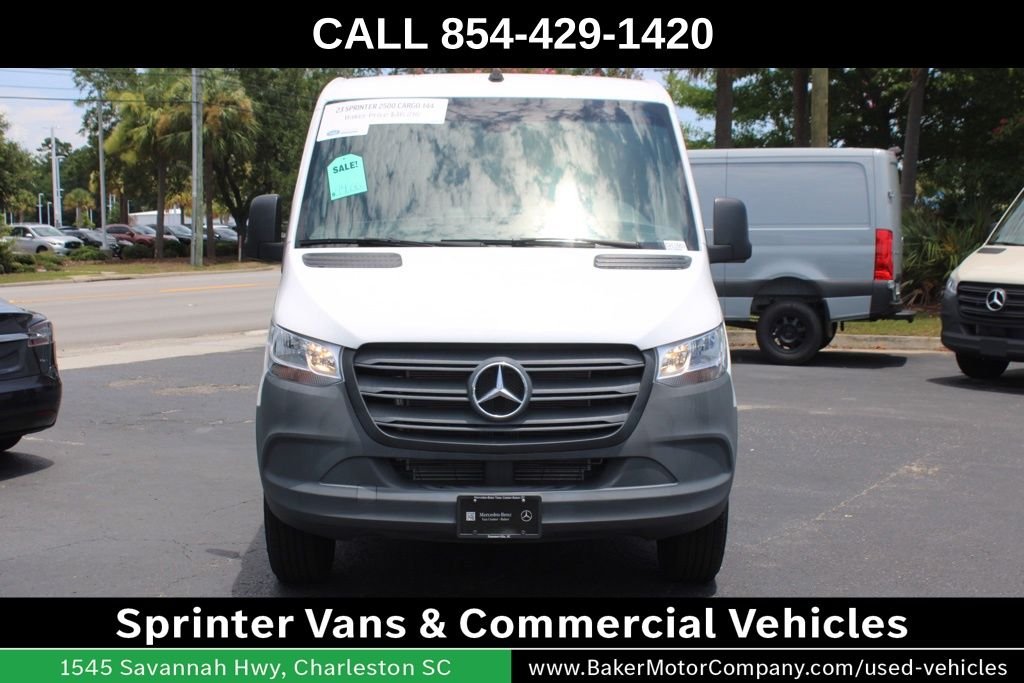 Used 2023 White Mercedes-Benz Cargo 144 WB image 3