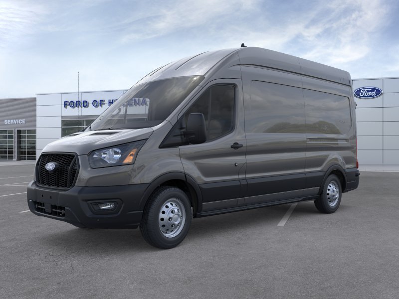 New 2026 Carbonized Gray Metallic Ford Cargo Van image 1
