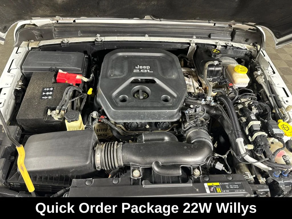 Used 2020 White Jeep Unlimited Sport image 5