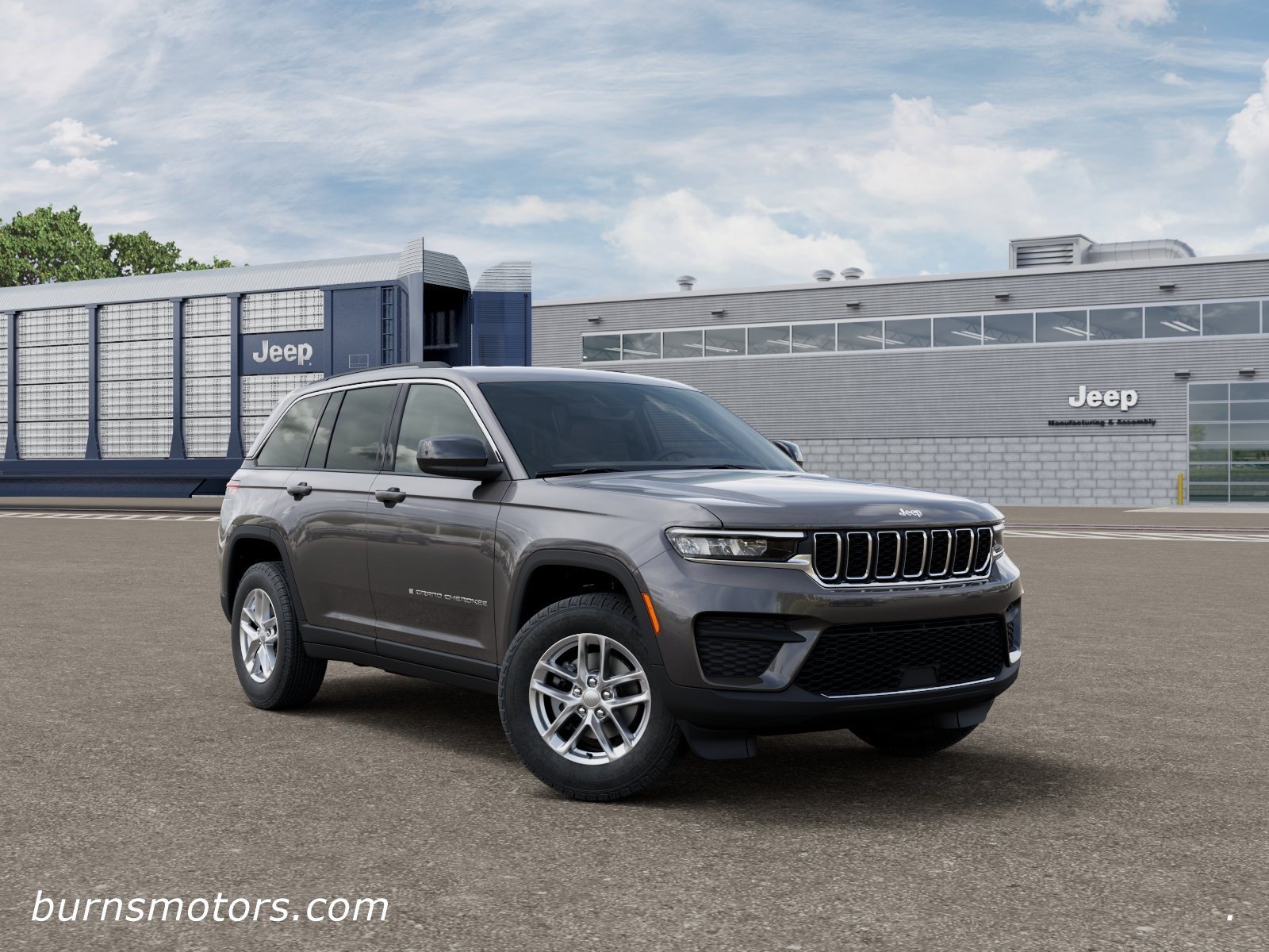 New 2026 Baltic Gray Metallic Clear-Coat Exterior Paint Jeep Laredo image 5