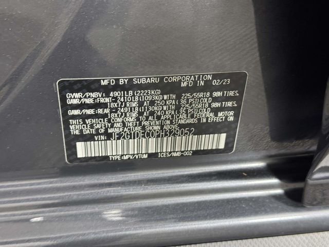 Certified Used 2023 Gray Metallic Subaru Hybrid image 16
