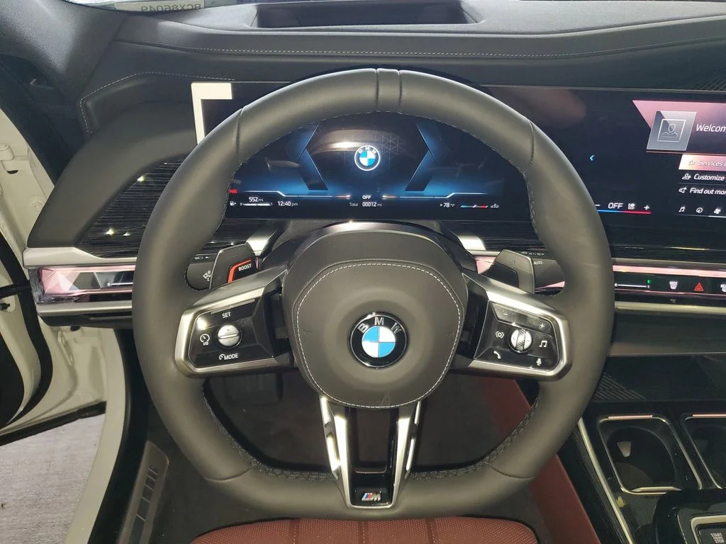 New 2026 Alpine White BMW 740i image 18