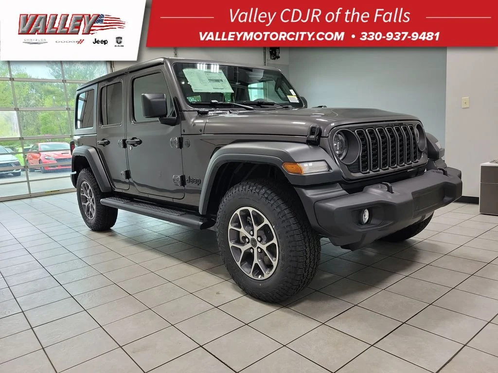 New 2026 Granite Crystal Metallic Clearcoat Jeep Sport S image 1