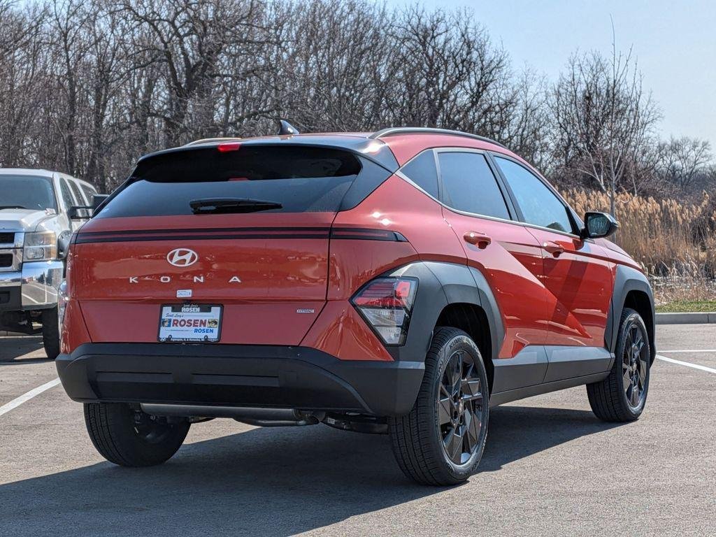 New 2026 Orange Hyundai SEL Sport AWD image 7