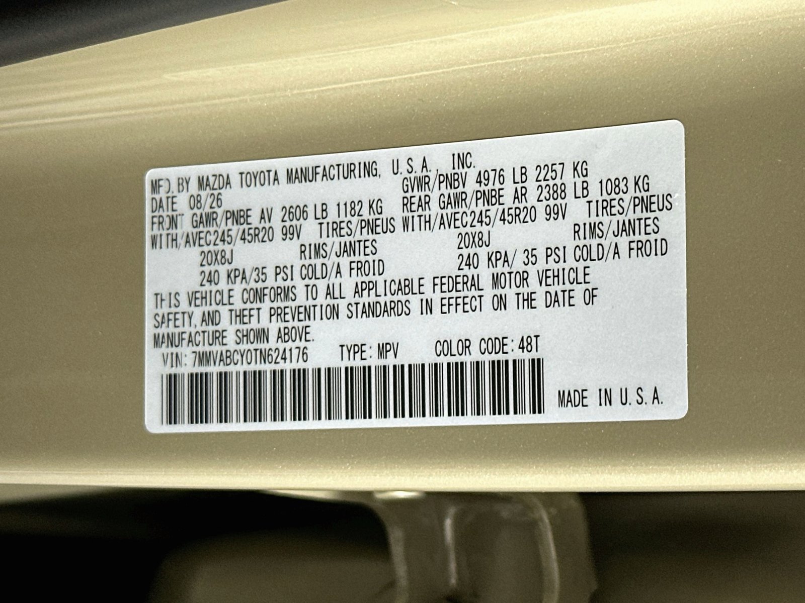 New 2026 Zircon Sand Metallic Mazda 2.5 Turbo AWD image 34