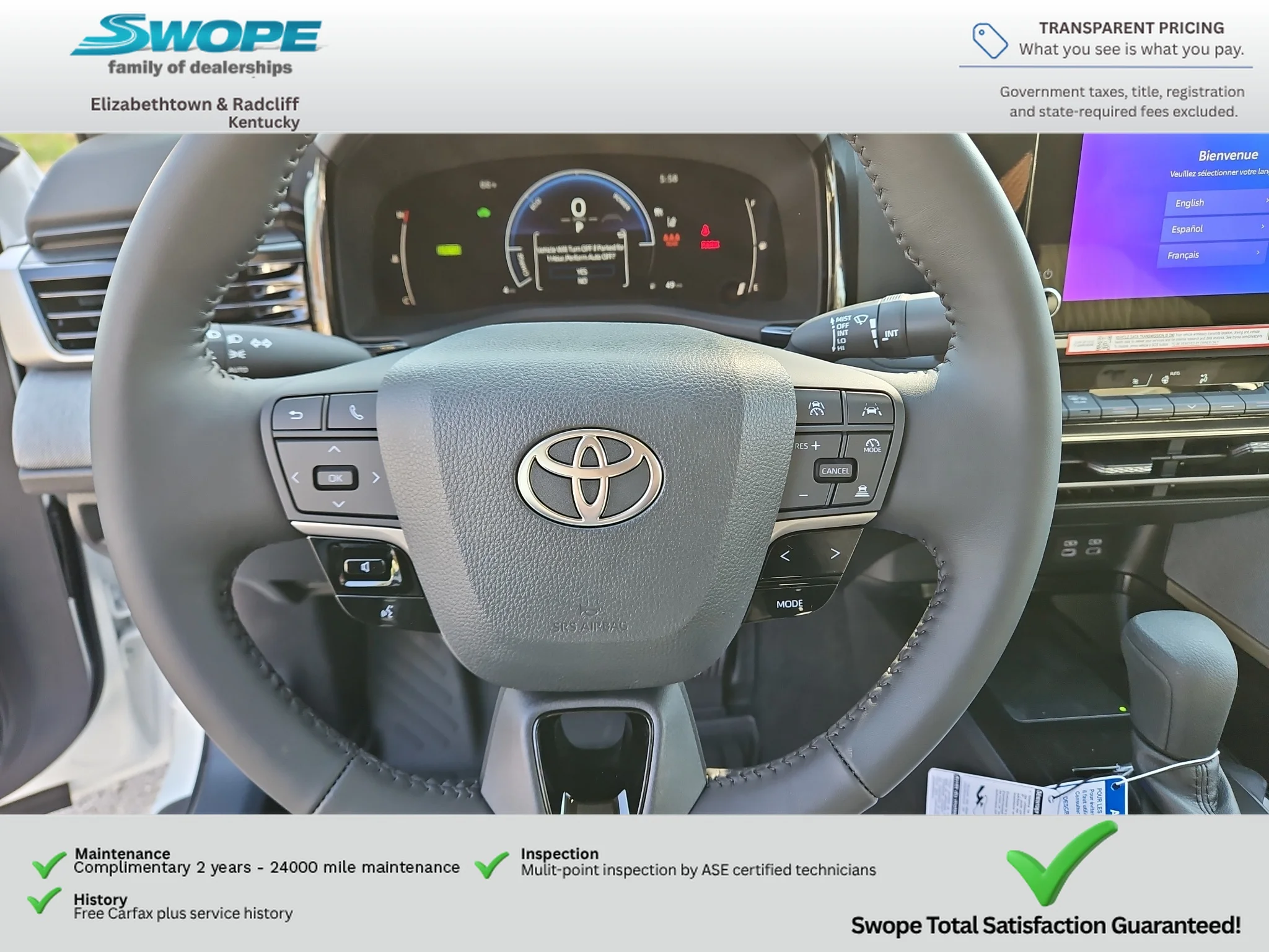 New 2027 Ice Cap Toyota LE image 26