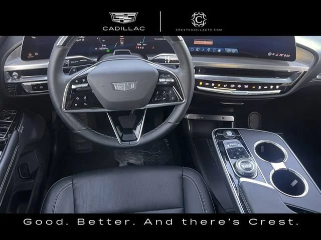 Used 2024 Crystal White Tricoat CADILLAC Luxury 2 image 12