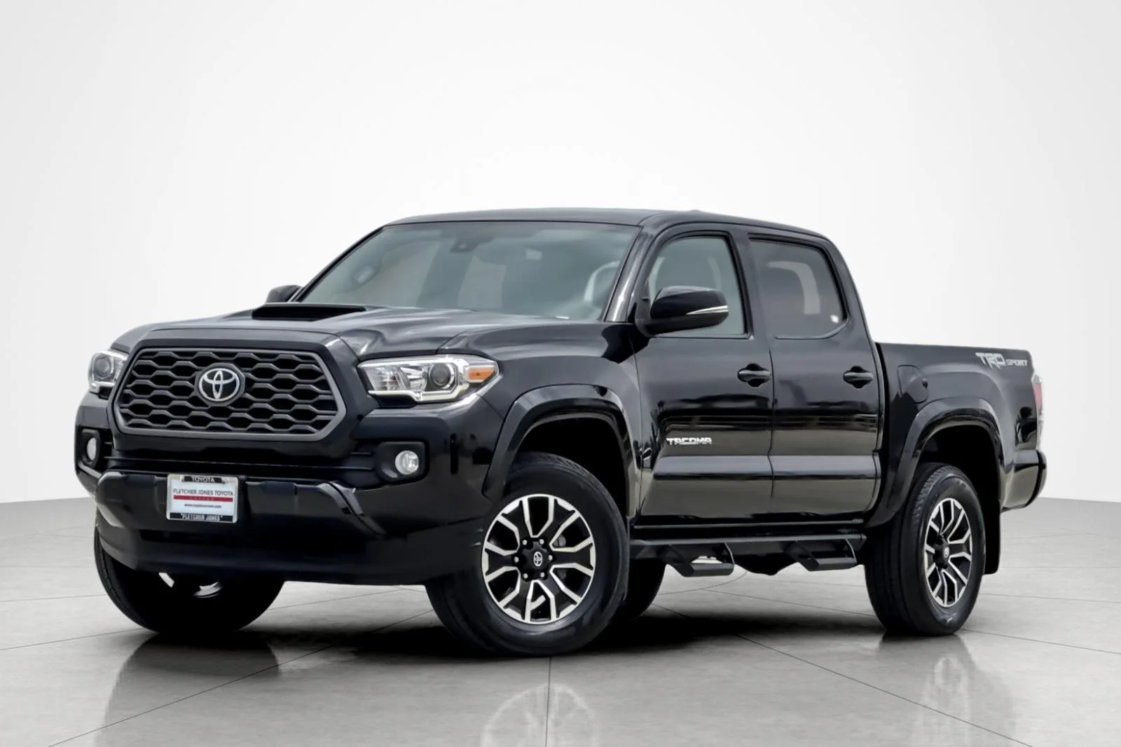 Certified Used 2021 MIDNIGHT BLACK Toyota TRD Sport image 1