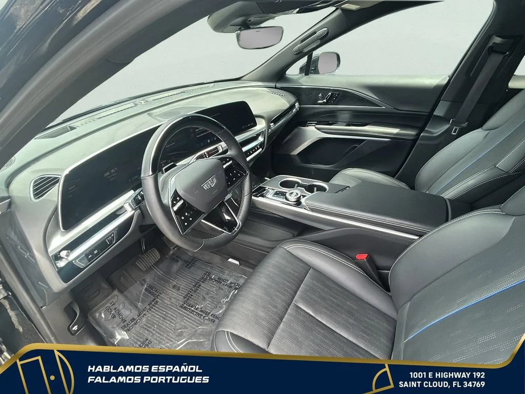 Used 2025 Stellar Black Metallic Cadillac Luxury 3 image 13