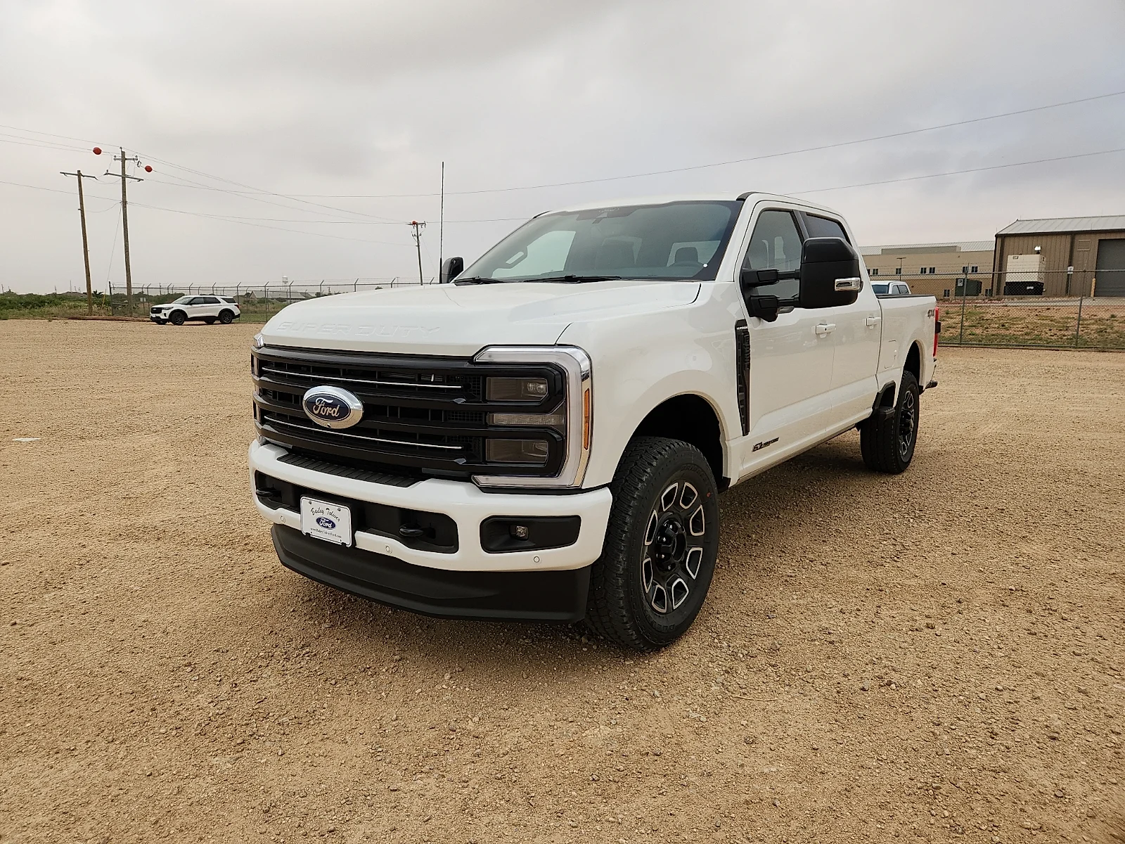 New 2026 Star White Metallic Tri-Coat Ford F-250® Platinum® image 3