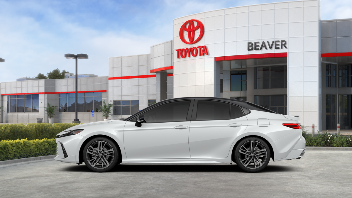 New 2026 Wind Chill Pearl with Midnight Black Metallic roof Toyota XSE image 26