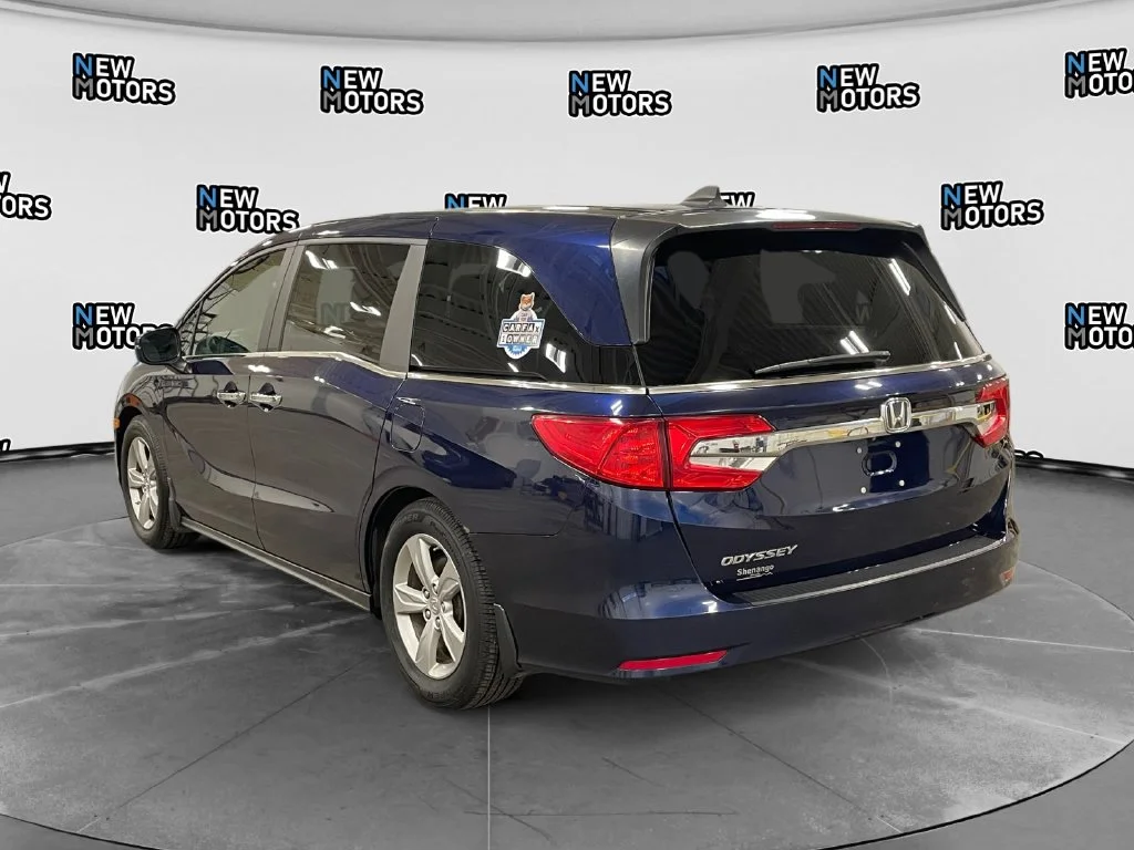 Used 2018 Blue Honda EX-L image 3