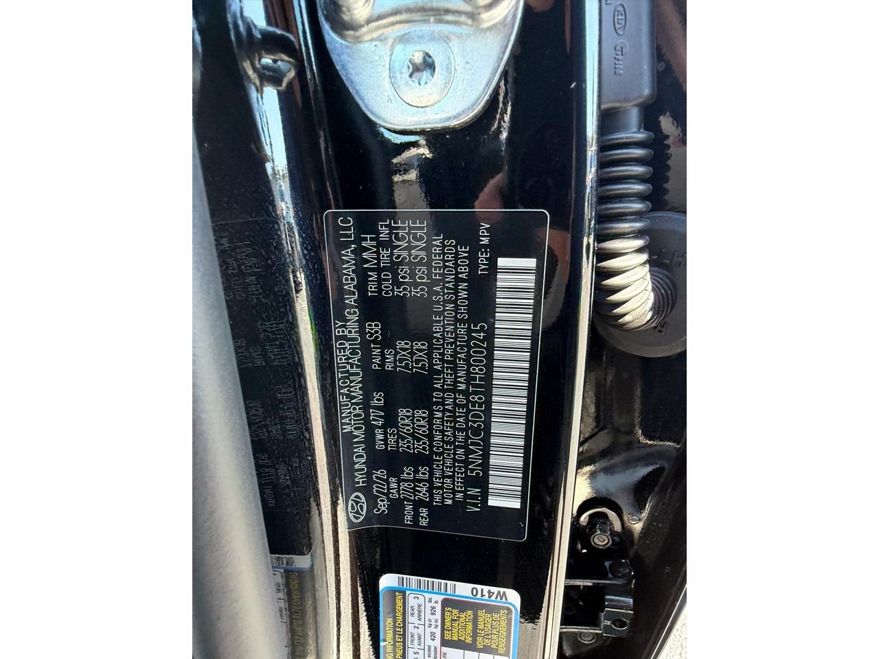 New 2026 Phantom Black Hyundai SEL Premium FWD image 30