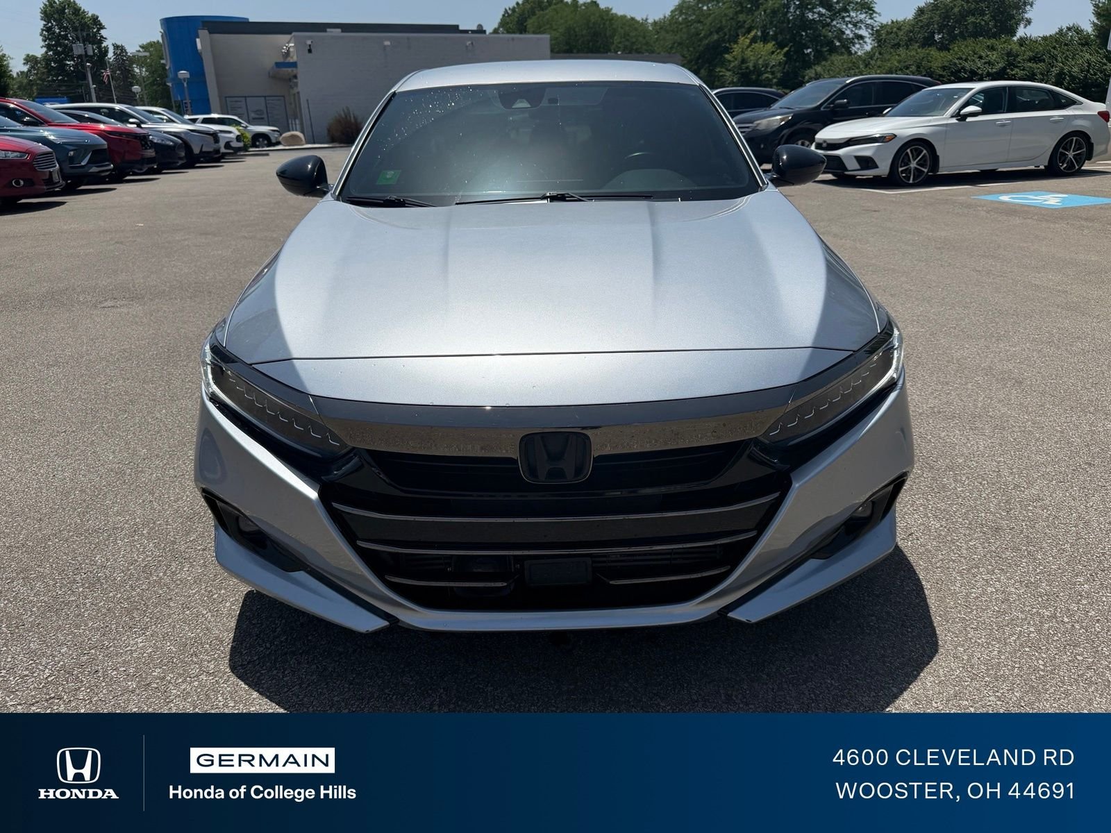 Certified Used 2022 Lunar Silver Metallic Honda Sport image 2