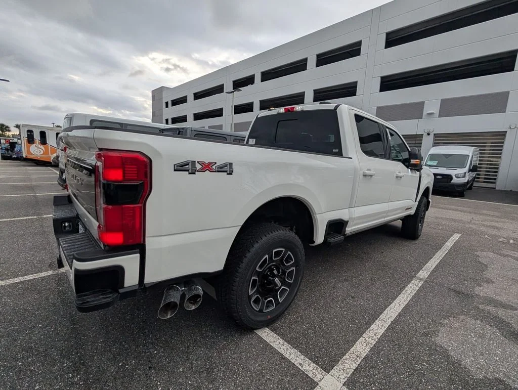 New 2026 Star White Metallic Tri-Coat Ford F-250® Platinum® image 11