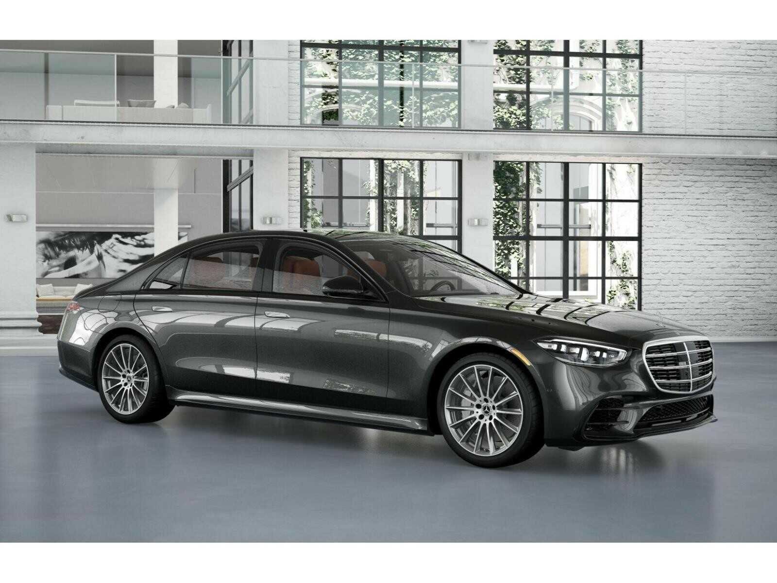 New 2026 Graphite Grey Metallic Mercedes-Benz S 580 4D Sedan 4MATIC® image 13
