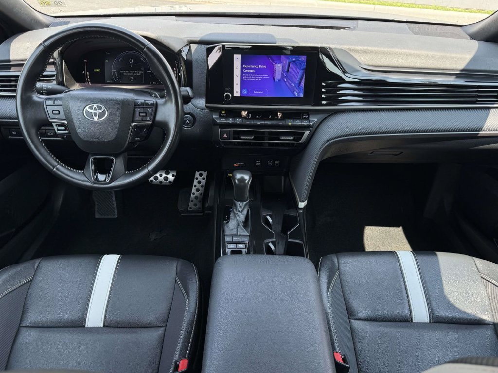 Used 2025 Black Toyota SE image 2