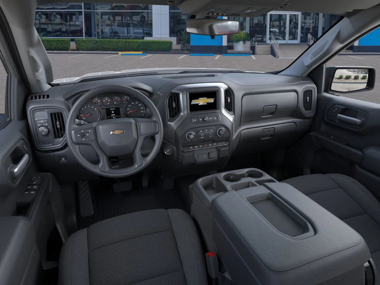 2024 Chevrolet Silverado 1500 Custom White at Classic Elite Chevrolet Sugar Land