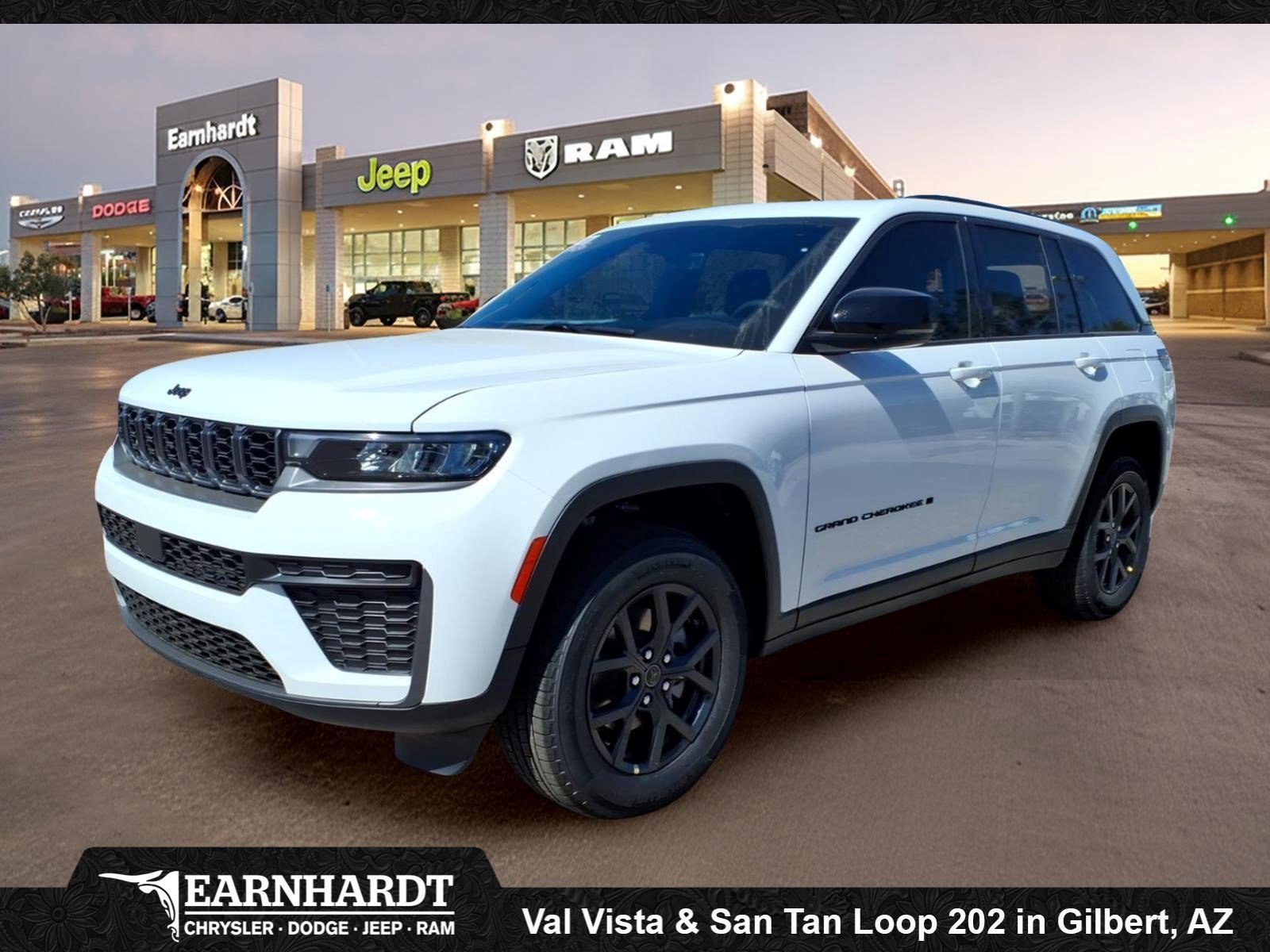 New 2027 Bright White Clear-Coat Paint Jeep Laredo Altitude image 1