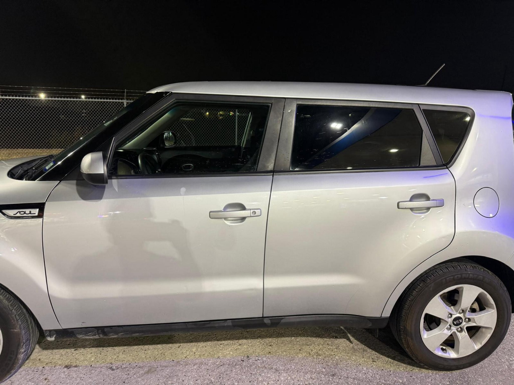 Used 2018 Bright Silver Kia Base image 2