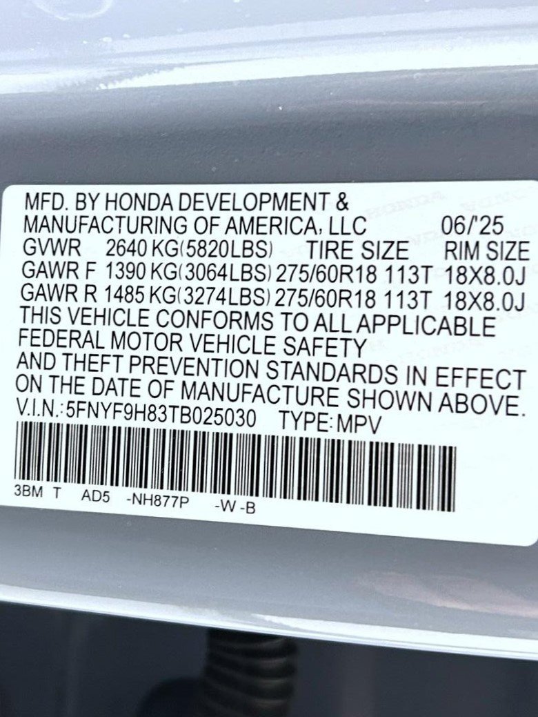 Used 2026 Gray Honda  image 25