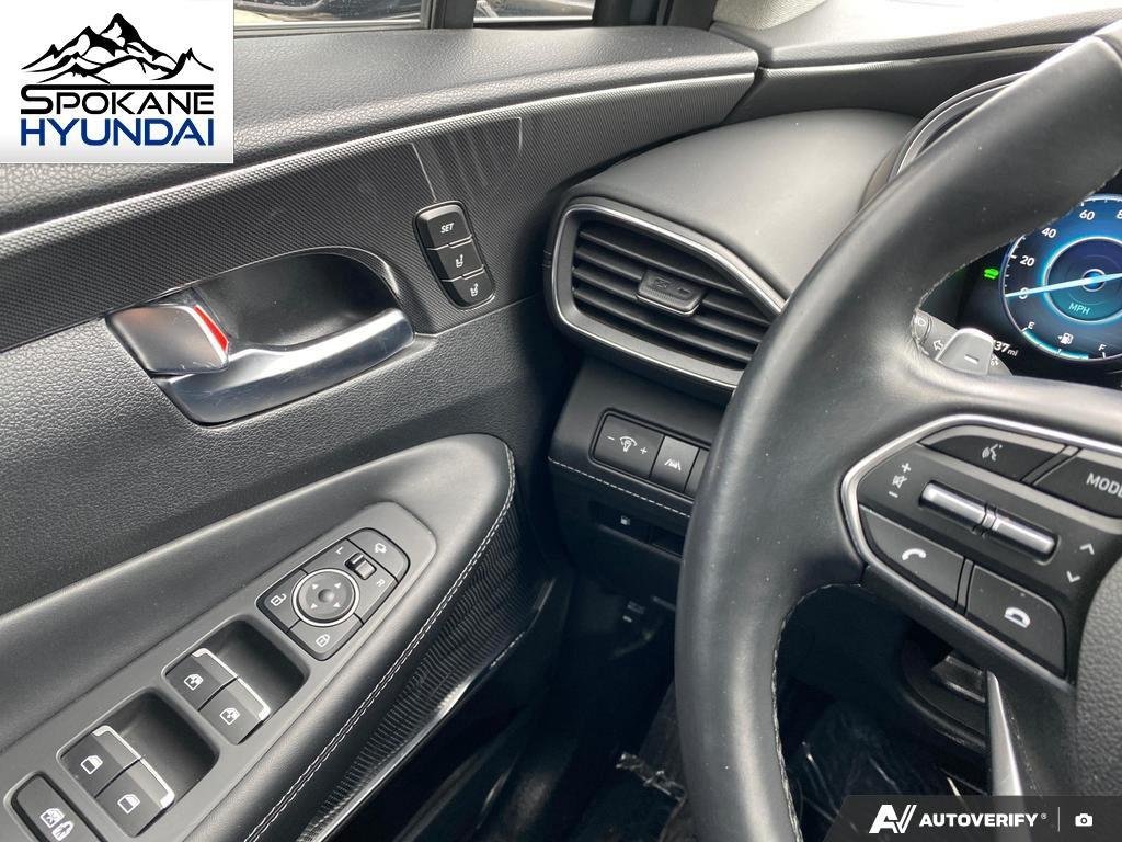 Certified Used 2022 Lagoon Blue Hyundai Limited image 20
