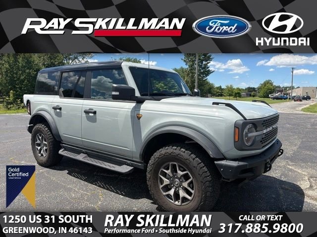 Used 2024 Cactus Green / Gray Ford Badlands image 1