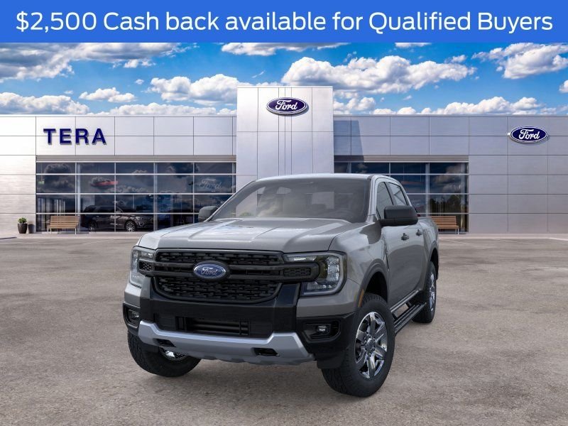New 2026 Carbonized Gray Metallic Ford XLT image 2